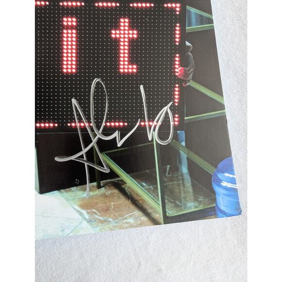 HAIM I Quit Vinyl SIGNED Cover With Handwritten Lyrics Light Blue Variant - Picture 7 of 15